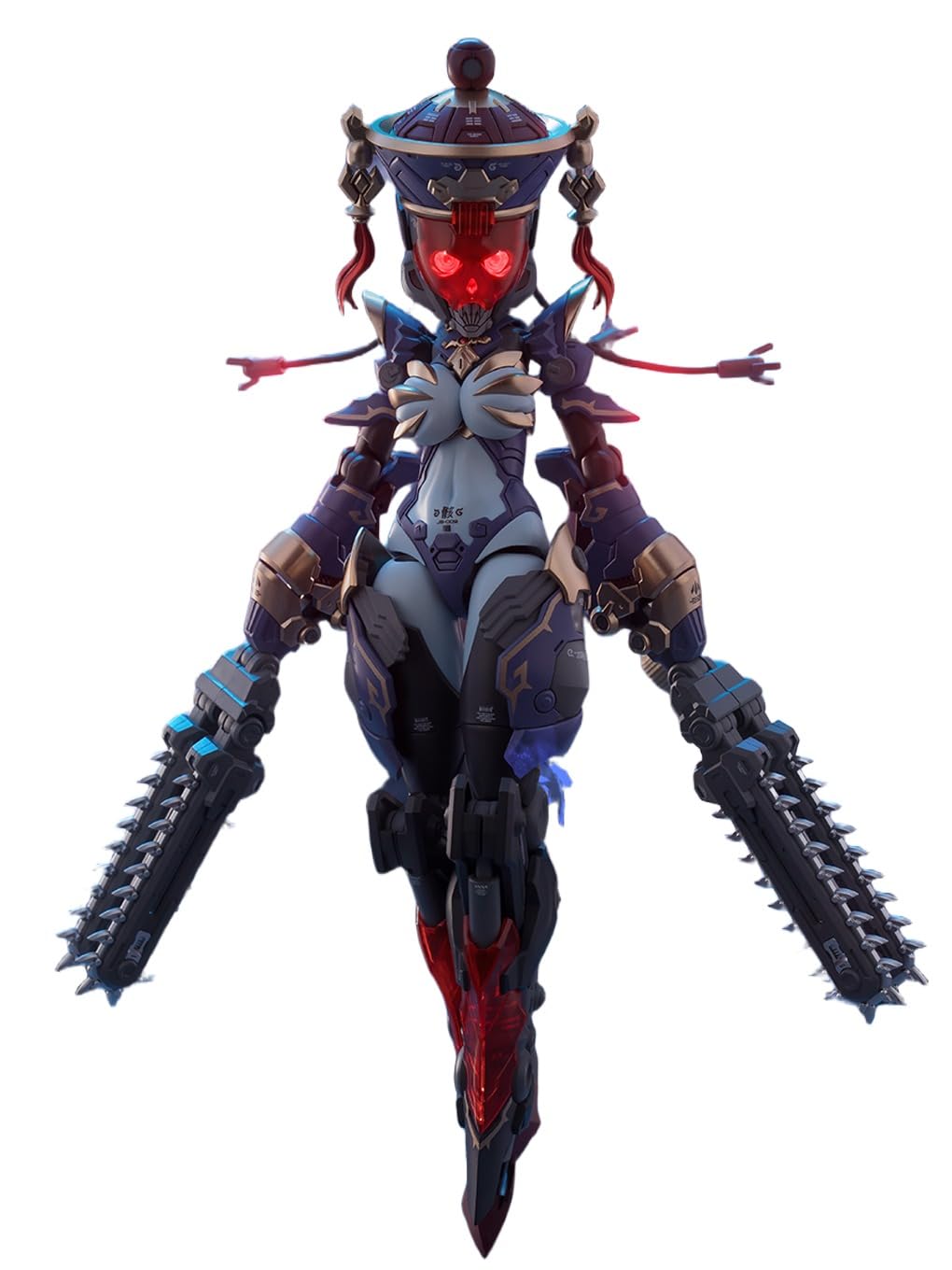 Amazon.com: YSBRING HEMOXIAN 1/12 Scale Mecha Girl JIULIAN 7.48
